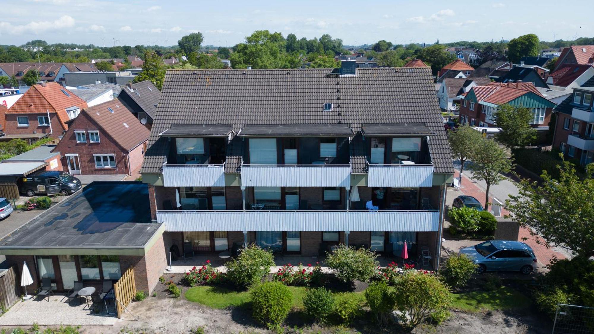 Haus Am Anker Wohnung 8 Busum Bagian luar foto
